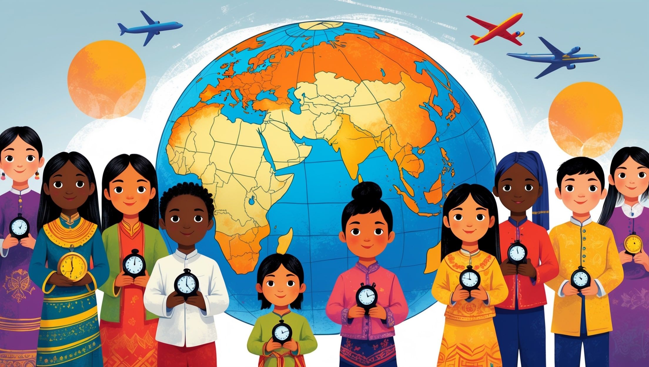 O que os fusos horários realmente significam para viagens, crianças e cultura